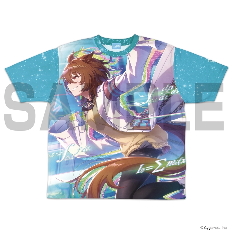 ウマ娘 プリティーダービー アグネスタキオン 両面フルグラフィックTシャツ/L 画像 2 | AniSmile