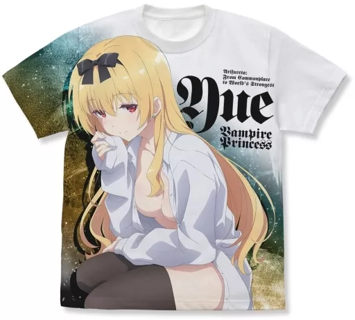 ありふれた職業で世界最強 描き下ろしユエ フルグラフィックTシャツ/WHITE-M - 公式商品画像 | AniSmile
