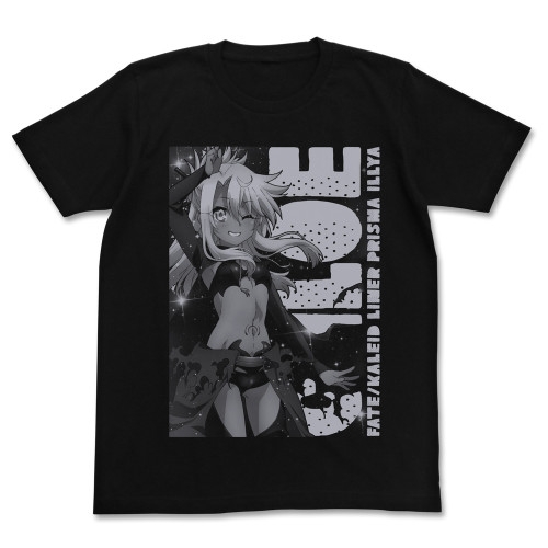 Fate/kaleid liner プリズマ☆イリヤ ツヴァイ ヘルツ! クロエ Tシャツ/BLACK-XL - 公式商品画像 | AniSmile