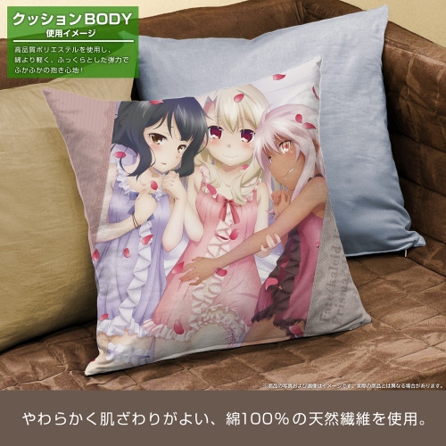 Fate/kaleid liner Prisma☆Illya プリズマ☆ファンタズム イリヤ&美遊&クロエ 両面プリントクッションカバー 画像 5 | AniSmile