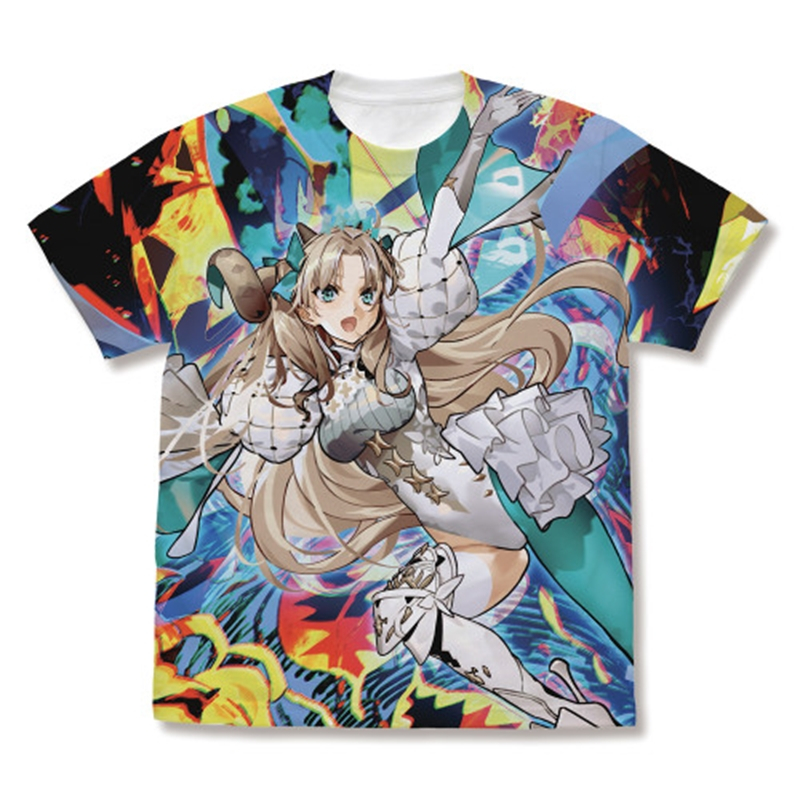 Fate/Grand Order ビースト/スペース・エレシュキガル フルグラフィックTシャツ/WHITE-S - 公式商品画像 | AniSmile