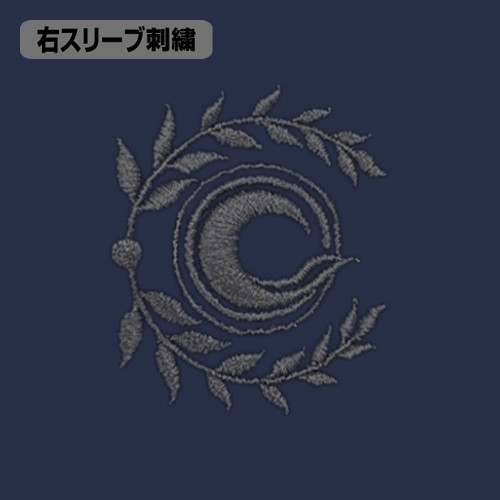 Fate/Grand Order セイバー/沖田総司 ワンポイント刺繍Tシャツ/INDIGO-S 画像 4 | AniSmile