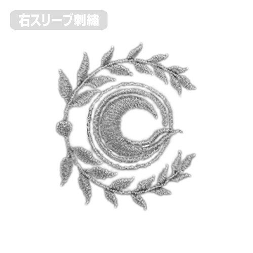 Fate/Grand Order セイバー/沖田総司 ワンポイント刺繍Tシャツ/WHITE-M 画像 4 | AniSmile