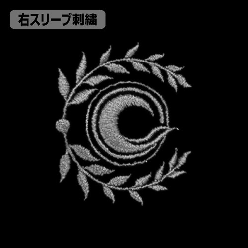 Fate/Grand Order アヴェンジャー/ジャンヌ・ダルク〔オルタ〕ワンポイント刺繍Tシャツ/BLACK-XL 画像 4 | AniSmile