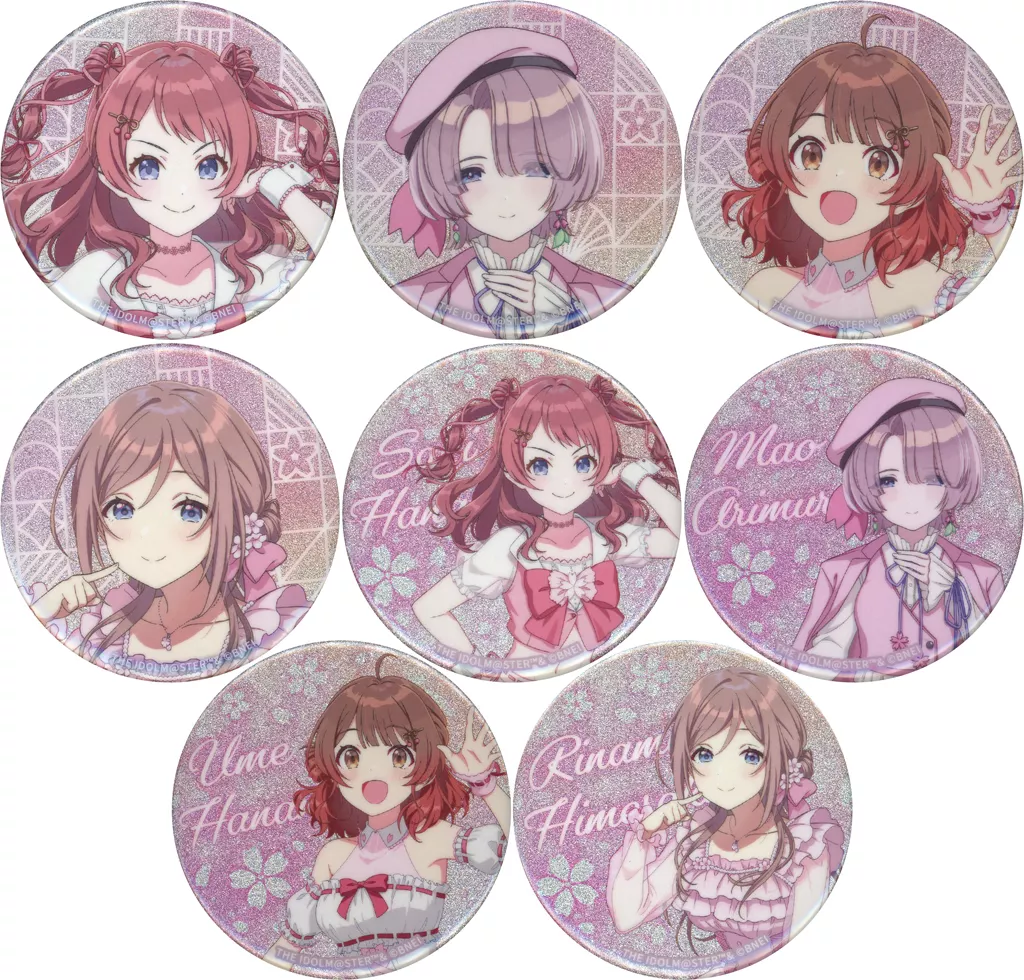 「学園アイドルマスター」 描き下ろし缶バッジコレクション【サクライロver.】 - 公式商品画像 | AniSmile