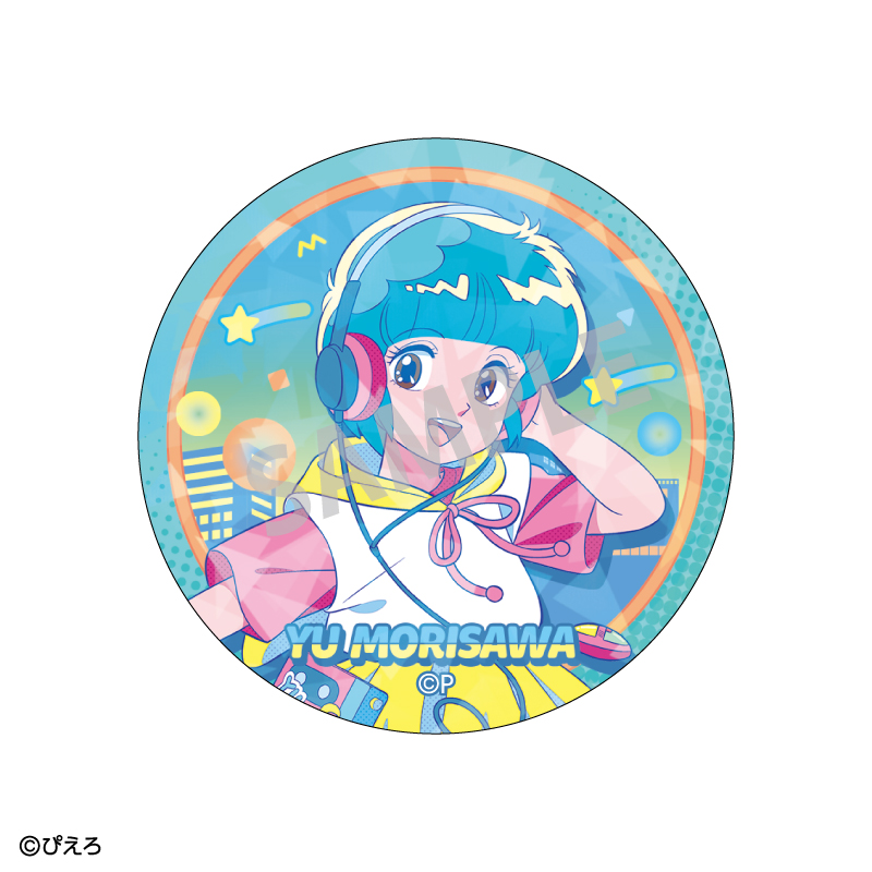 魔法の天使クリィミーマミ×魔法のプリンセスミンキーモモ トレーディングホログラム缶バッジ/レトロテイスト - 公式商品画像 | AniSmile