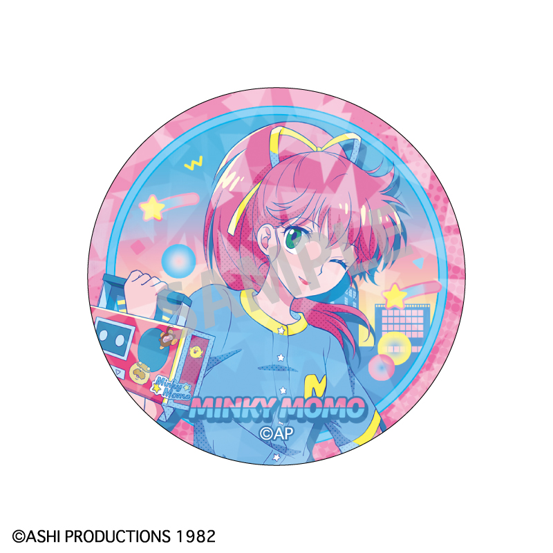 魔法の天使クリィミーマミ×魔法のプリンセスミンキーモモ トレーディングホログラム缶バッジ/レトロテイスト 画像 5 | AniSmile