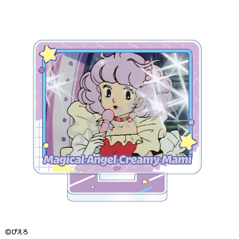 魔法の天使クリィミーマミ×魔法のプリンセスミンキーモモ トレーディングミニアクリルスタンド/レトロテイスト 画像 4 | AniSmile