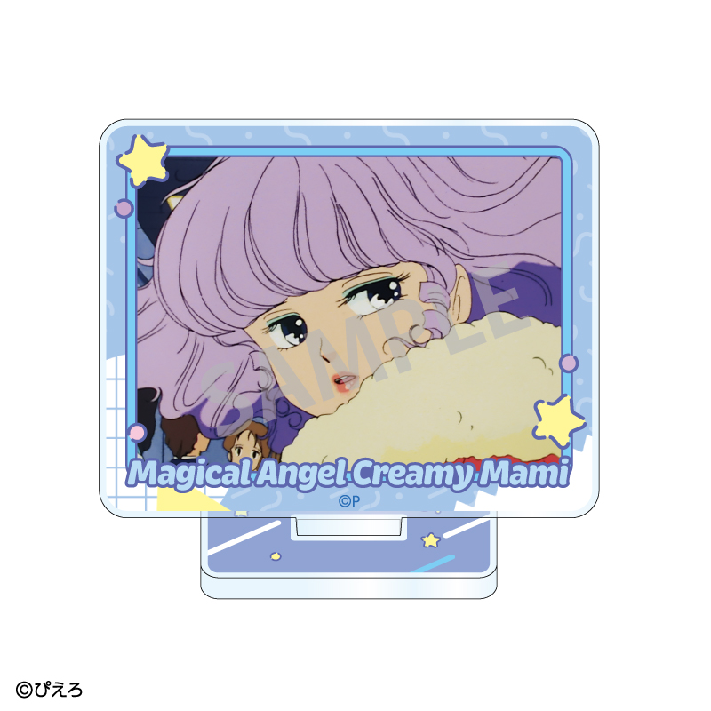 魔法の天使クリィミーマミ×魔法のプリンセスミンキーモモ トレーディングミニアクリルスタンド/レトロテイスト 画像 6 | AniSmile