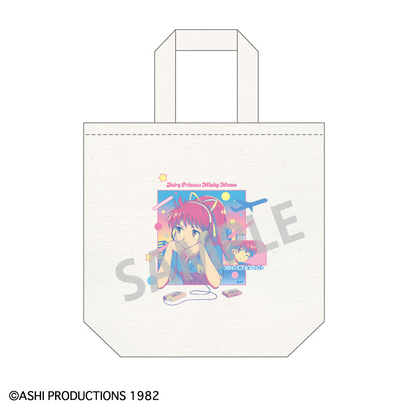 トートバッグ 魔法のプリンセス ミンキーモモ/レトロテイスト - 公式商品画像 | AniSmile