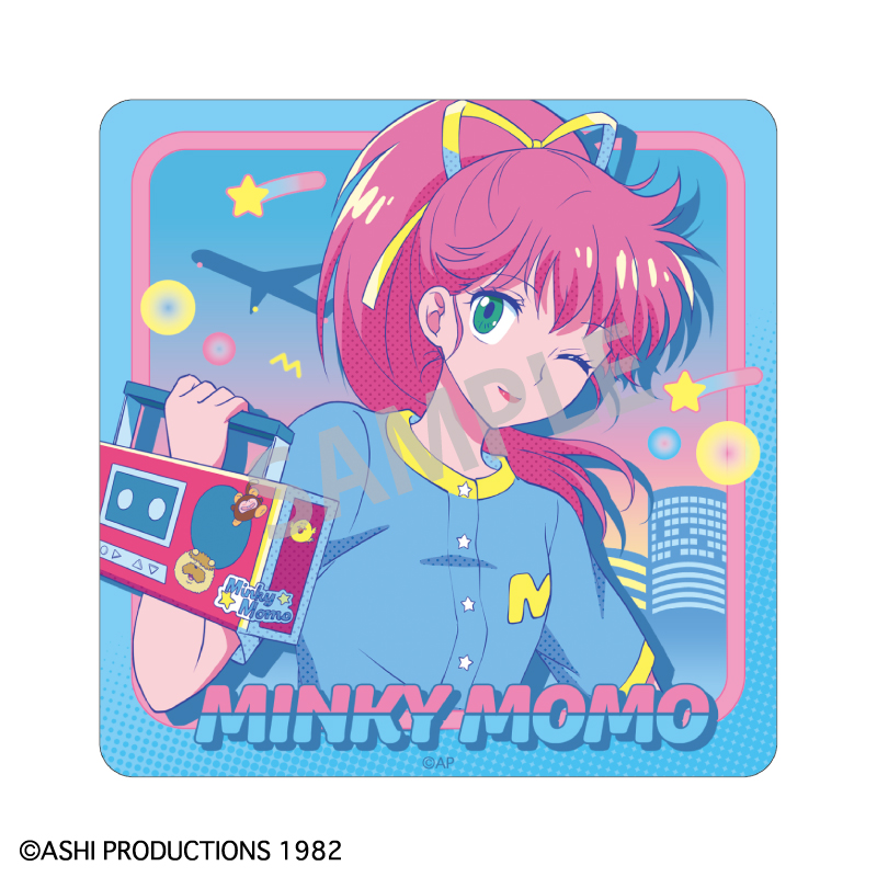 魔法の天使クリィミーマミ×魔法のプリンセスミンキーモモ ダイカットステッカー ミンキーモモ(変身後)/レトロテイスト - 公式商品画像 | AniSmile