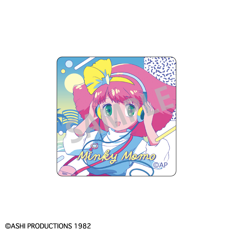 魔法の天使クリィミーマミ×魔法のプリンセスミンキーモモ ガラスマグネット ミンキーモモ/レトロテイスト - 公式商品画像 | AniSmile