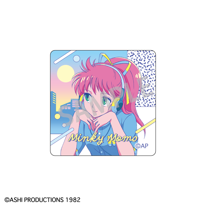 魔法の天使クリィミーマミ×魔法のプリンセスミンキーモモ ガラスマグネット ミンキーモモ(変身後)B/レトロテイスト - 公式商品画像 | AniSmile
