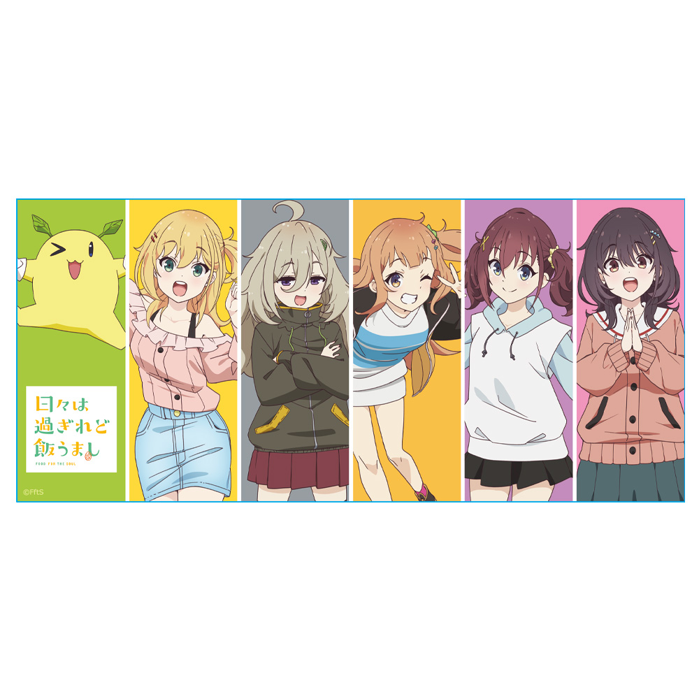 日々は過ぎれど飯うまし マグカップ まこ&くれあ&しのん&つつじ&なな&モコ太郎 画像 2 | AniSmile