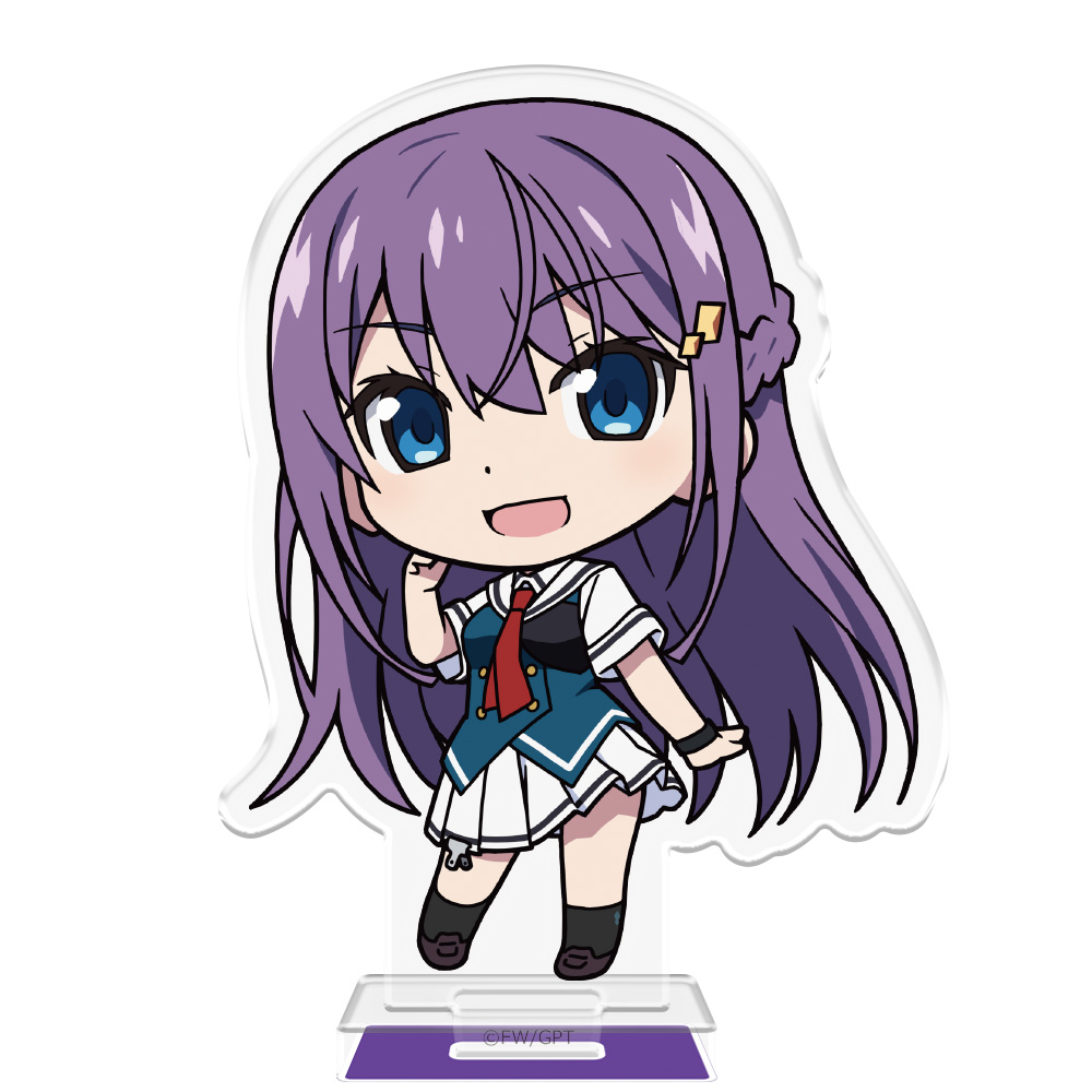 グリザイア:ファントムトリガー アクリルキャラスタンド レナ&トーカ&クリス&ムラサキ デフォルメキャラ 画像 2 | AniSmile