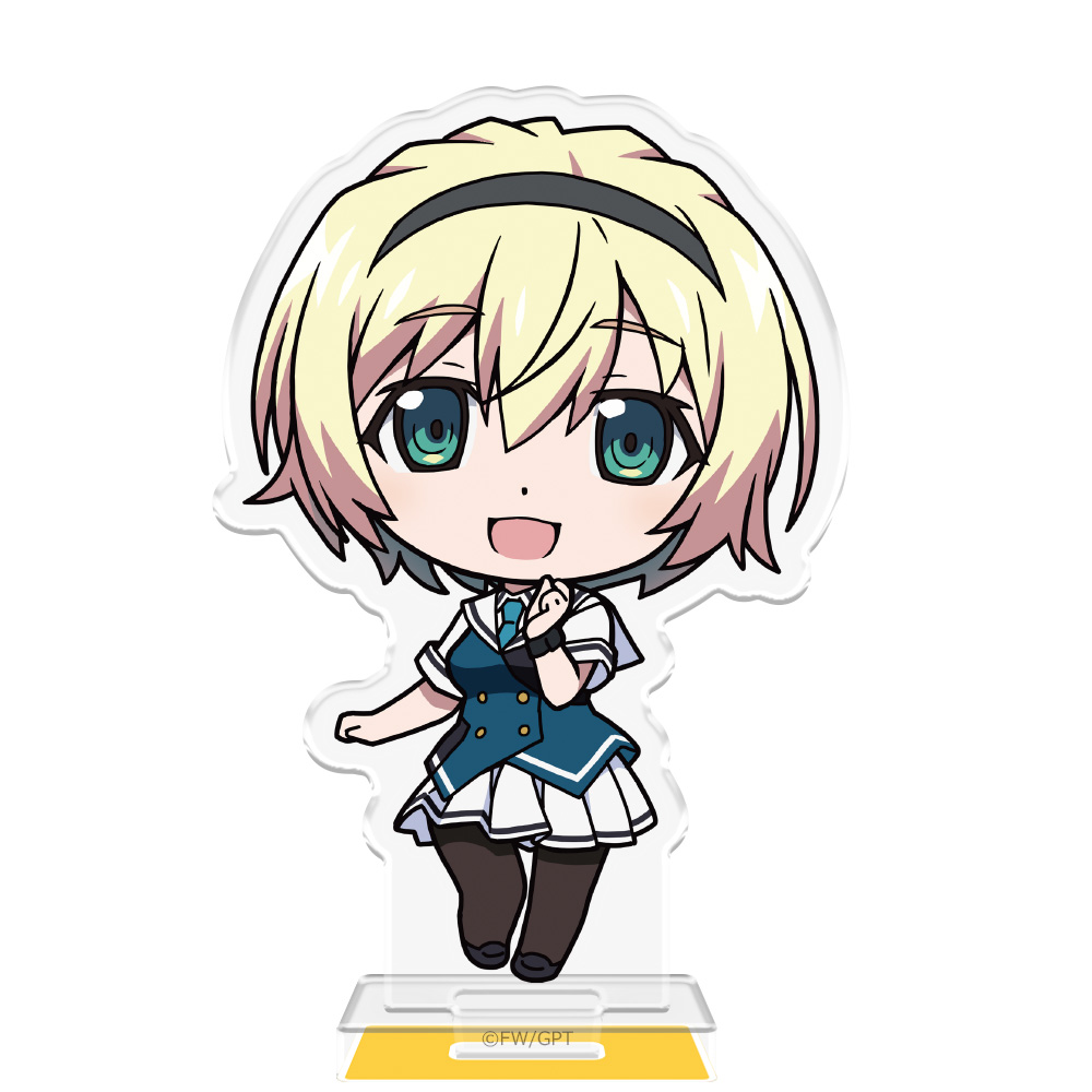 グリザイア:ファントムトリガー アクリルキャラスタンド レナ&トーカ&クリス&ムラサキ デフォルメキャラ 画像 4 | AniSmile