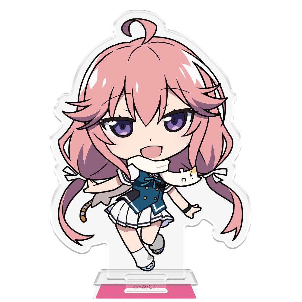 グリザイア:ファントムトリガー アクリルキャラスタンド レナ&トーカ&クリス&ムラサキ デフォルメキャラ 画像 5 | AniSmile