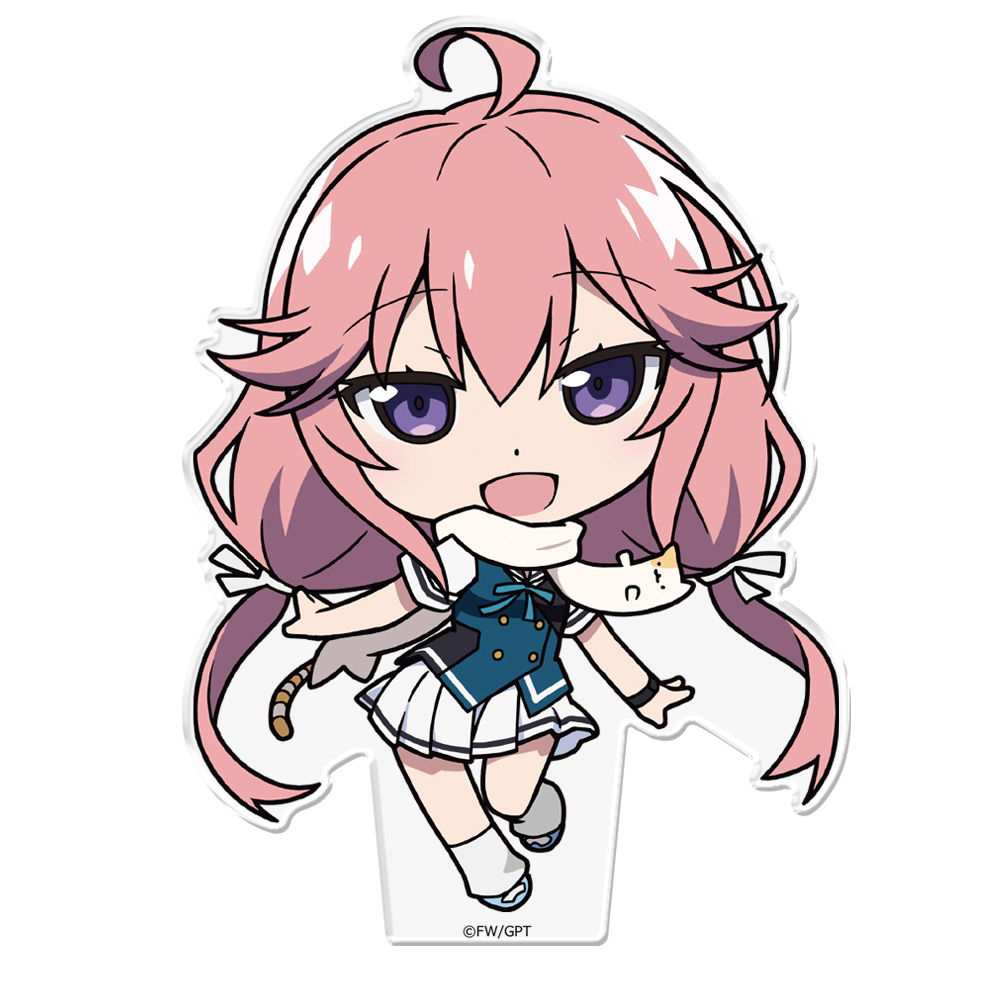 グリザイア:ファントムトリガー ぷにこれ!アクリルフィギュア(スタンド付) ムラサキ - 公式商品画像 | AniSmile