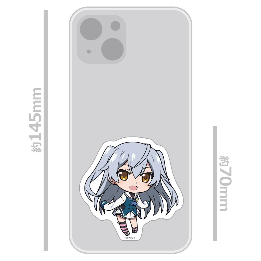 グリザイア:ファントムトリガー ダイカットステッカー トーカ 画像 3 | AniSmile