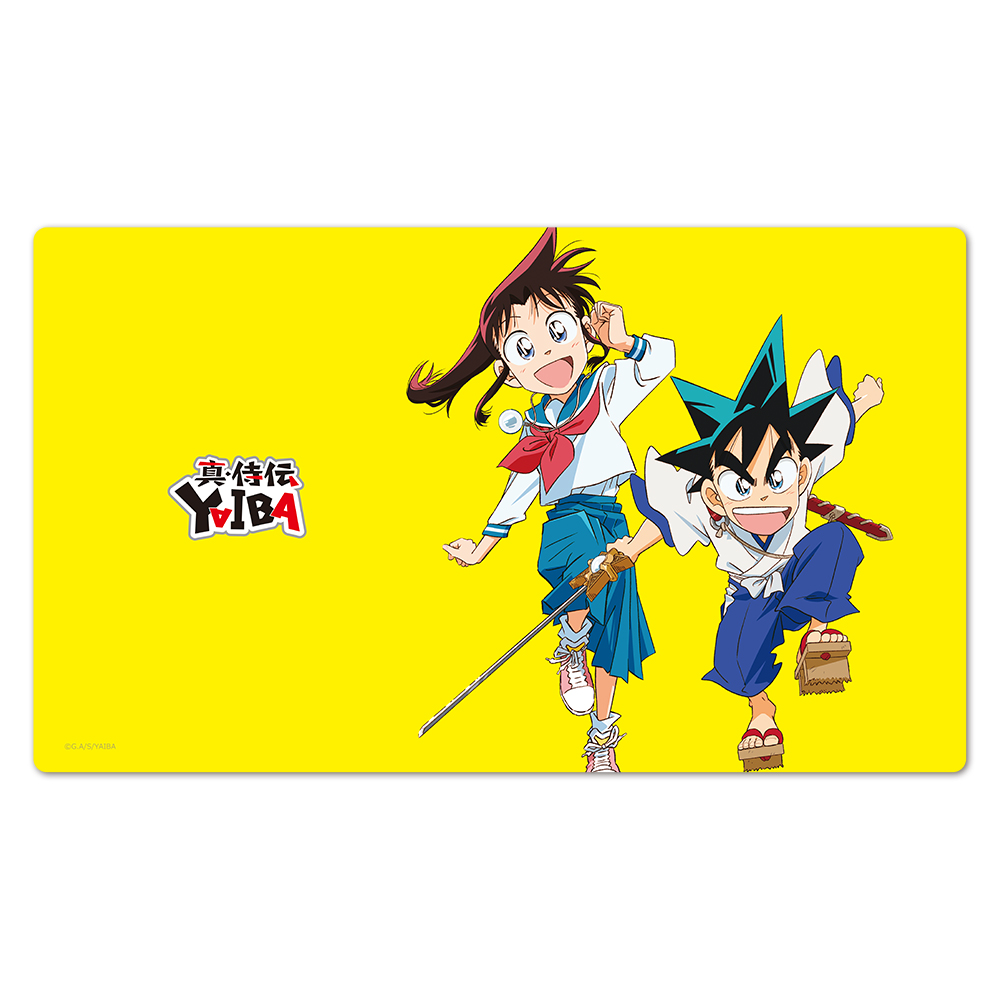 真・侍伝 YAIBA キャラクターラバーマット 刃&さやか - 公式商品画像 | AniSmile