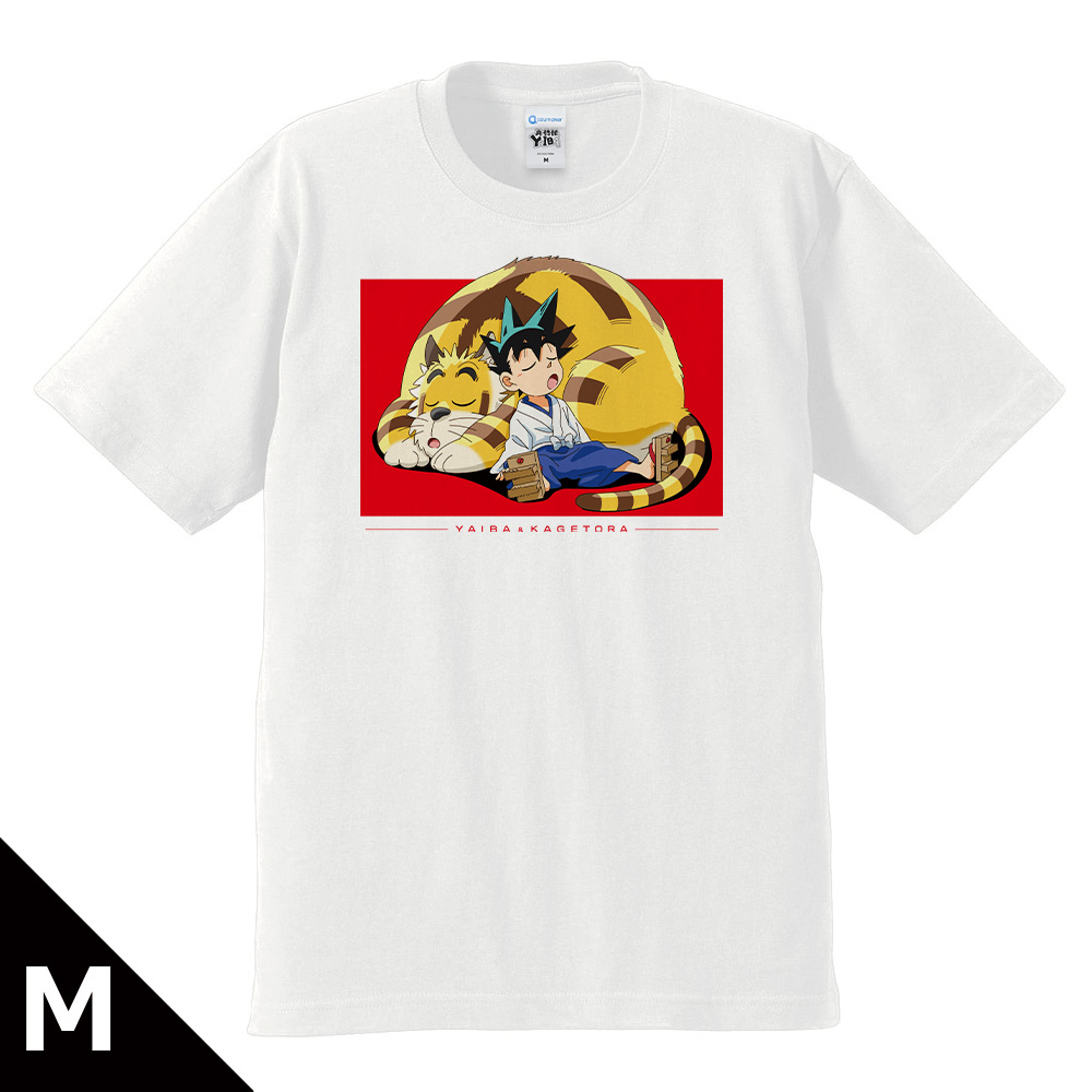 真・侍伝 YAIBA Tシャツ 刃&カゲトラ Mサイズ - 公式商品画像 | AniSmile