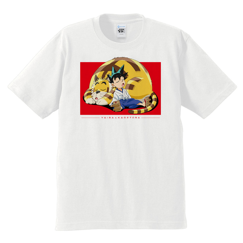 真・侍伝 YAIBA Tシャツ 刃&カゲトラ Lサイズ 画像 2 | AniSmile