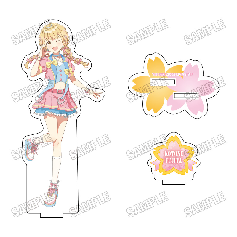 「学園アイドルマスター」 描き下ろしアクリルスタンド【サクライロver.】 ③藤田ことね - 公式商品画像 | AniSmile