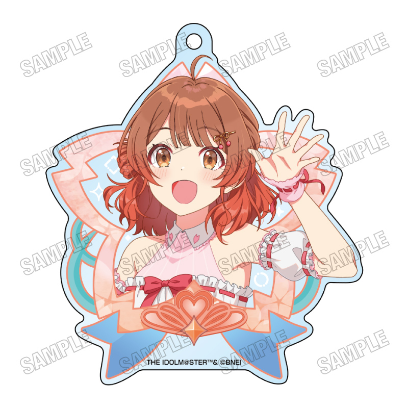 「学園アイドルマスター」 描き下ろしアクリルキーホルダー 【サクライロver.】⑫花海佑芽 - 公式商品画像 | AniSmile