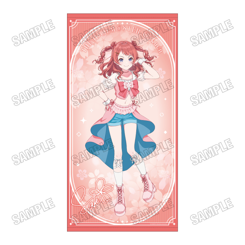 「学園アイドルマスター」 描き下ろし等身大タペストリー【サクライロver.】 ①花海咲季 - 公式商品画像 | AniSmile