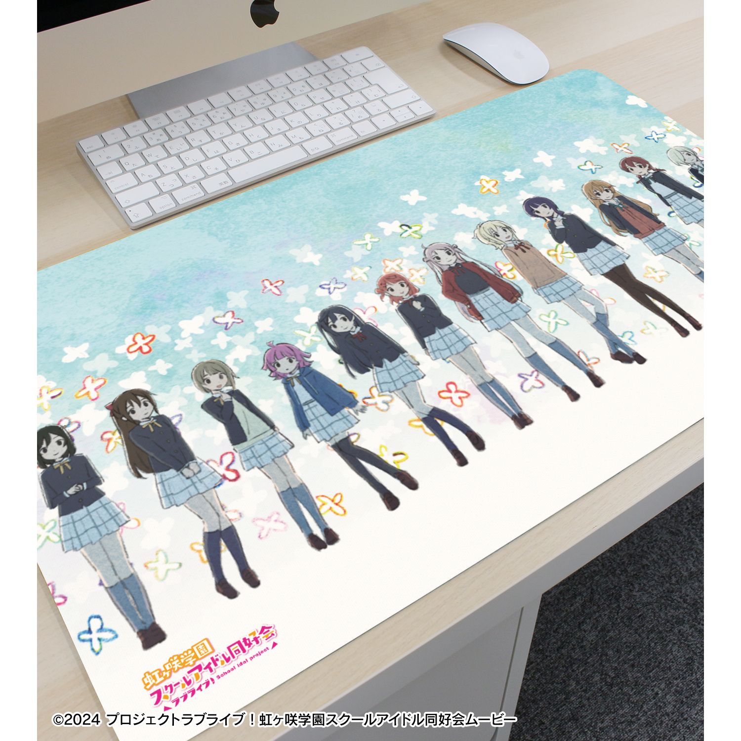 ラブライブ!虹ヶ咲学園スクールアイドル同好会 集合 夢が僕らの太陽さ マルチデスクマット 画像 3 | AniSmile