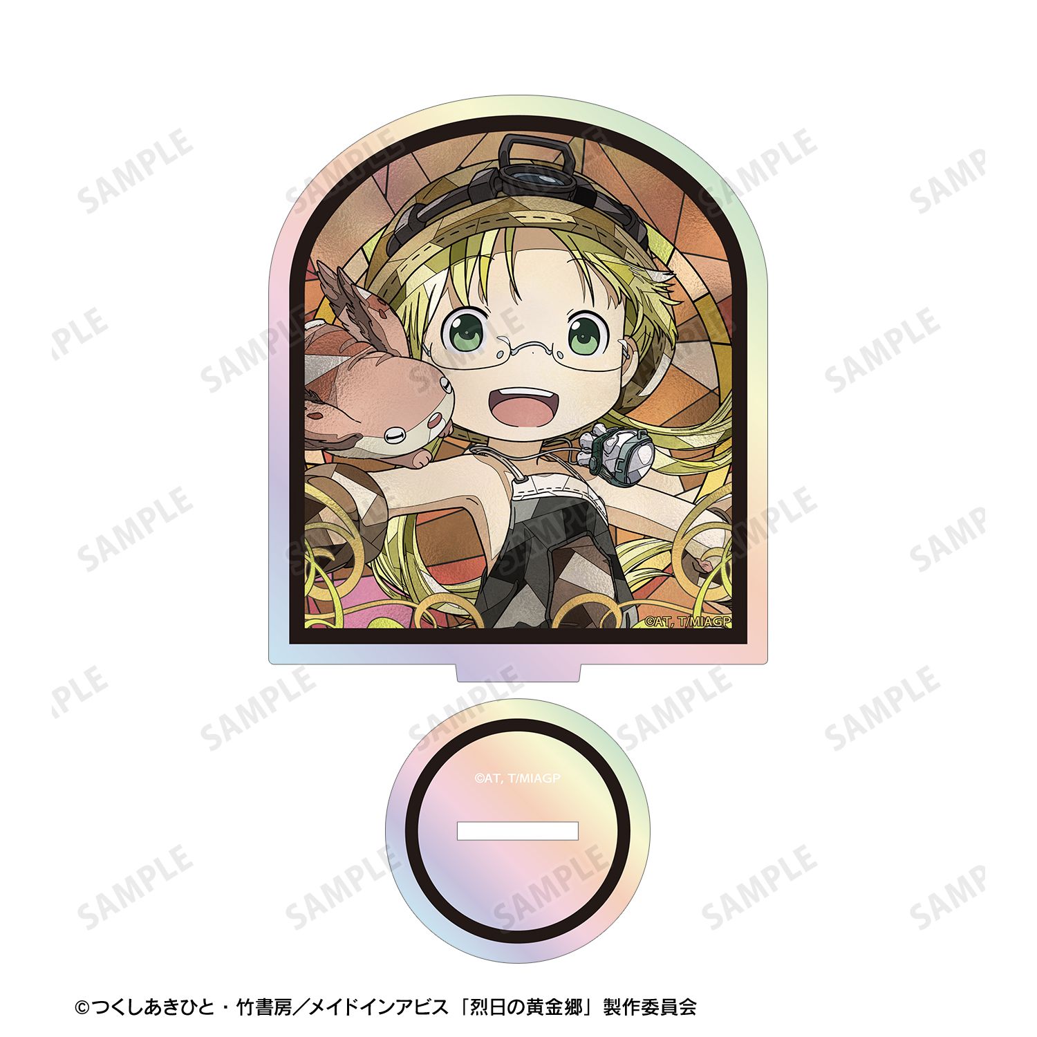 メイドインアビス 烈日の黄金郷 リコ&メイニャ Aure Glass オーロラアクリルスタンド 画像 3 | AniSmile