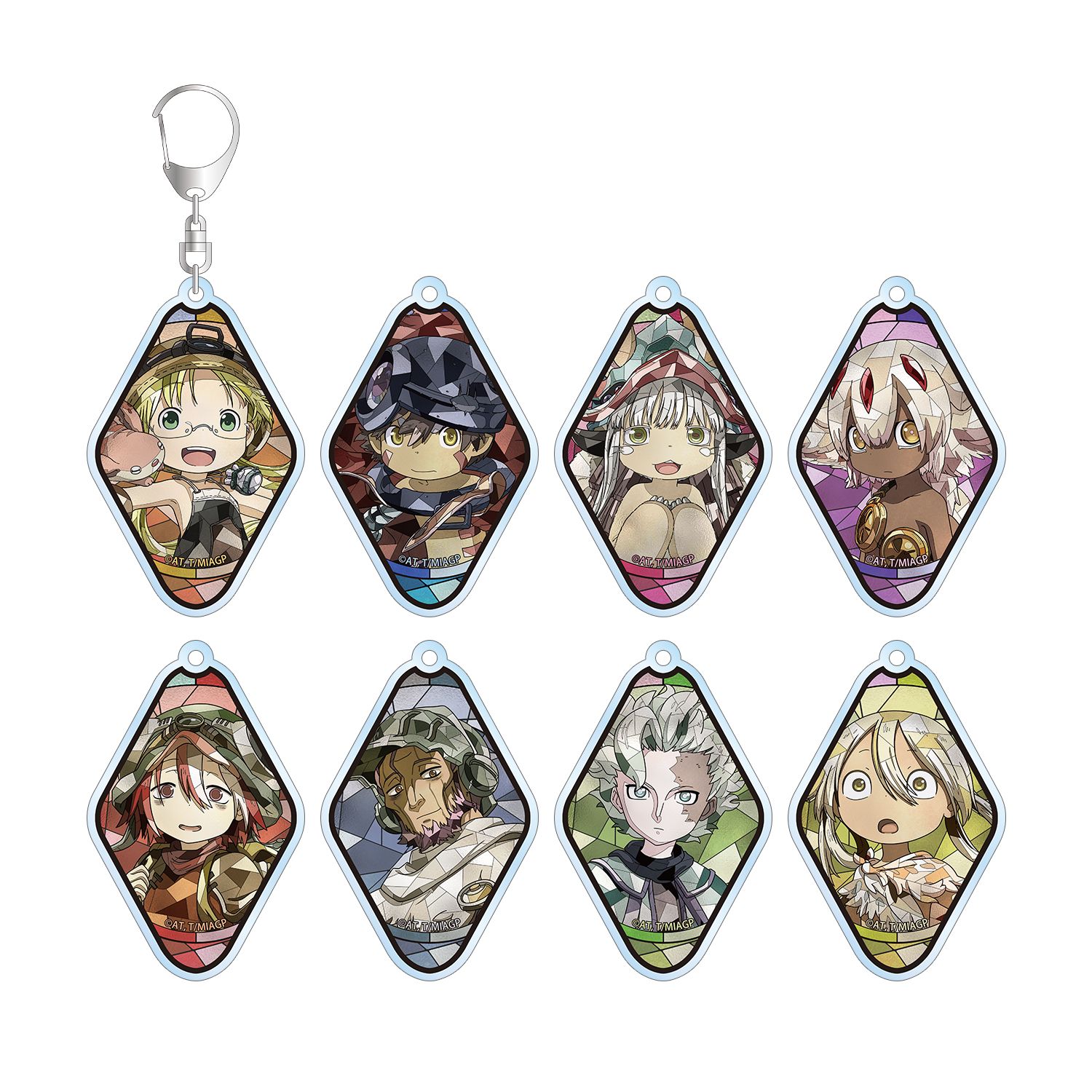 メイドインアビス 烈日の黄金郷 トレーディング Aure Glass アクリルキーホルダー(単位/単品) - 公式商品画像 | AniSmile