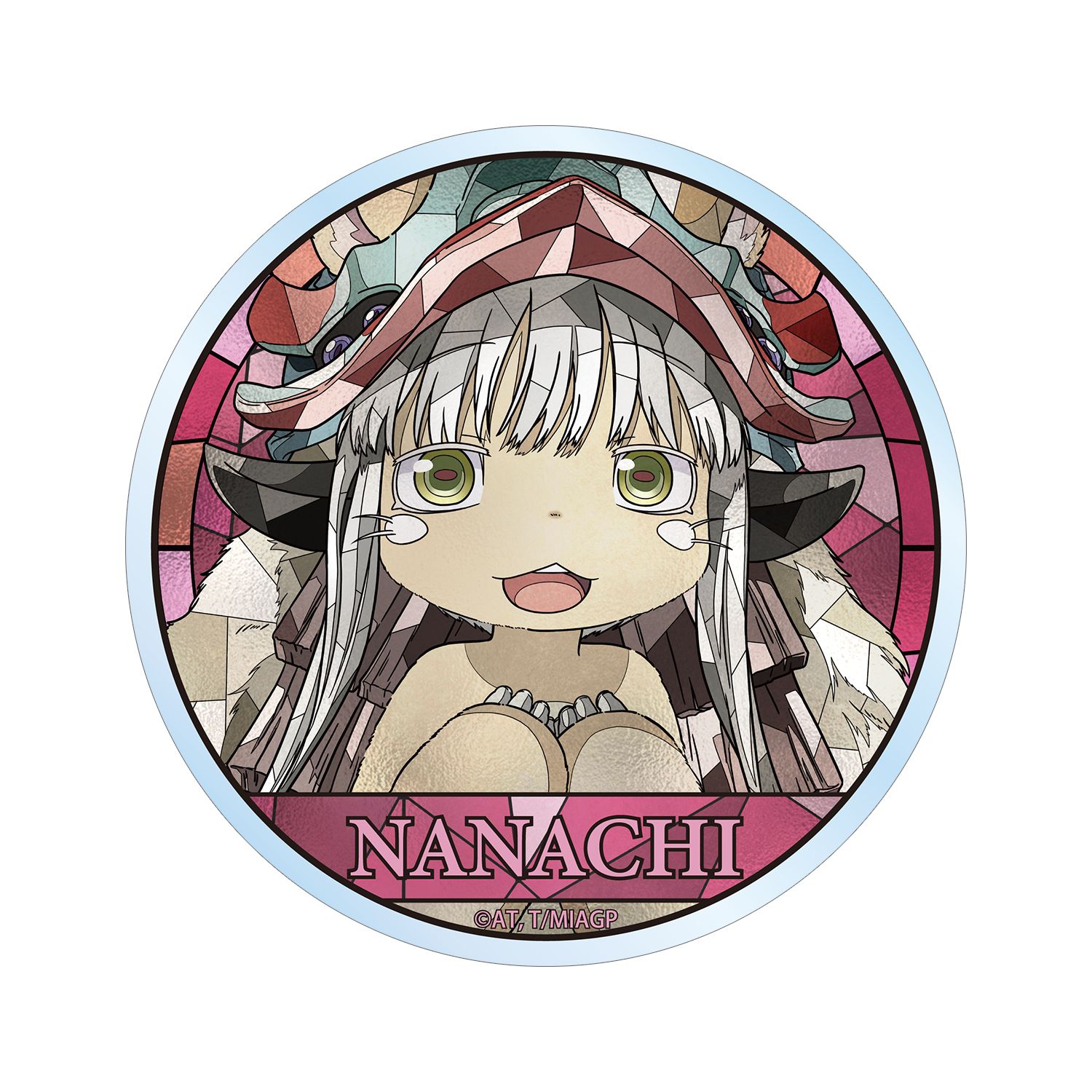 メイドインアビス 烈日の黄金郷 ナナチ Aure Glass クリアダイカットステッカー - 公式商品画像 | AniSmile