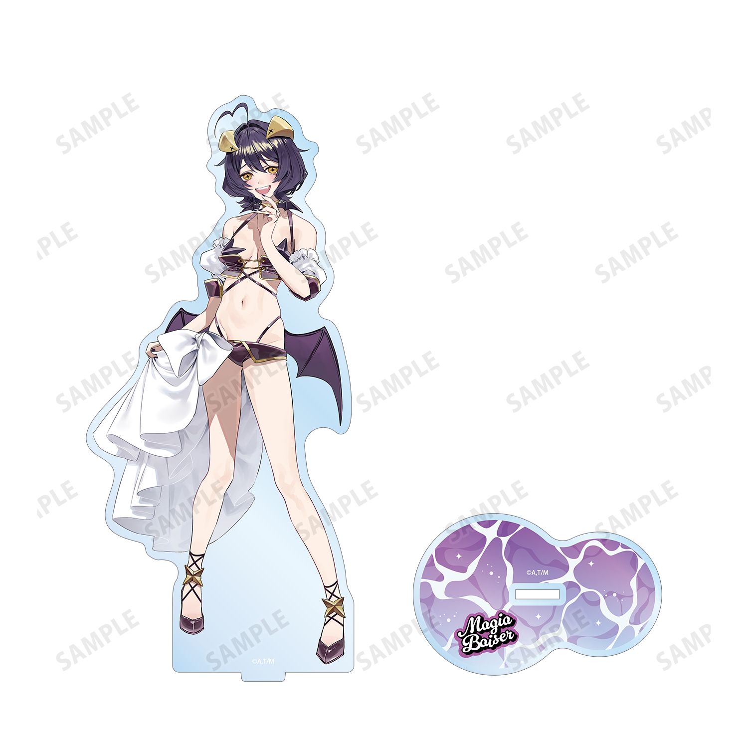 TVアニメ「魔法少女にあこがれて」 千種みのりさんイラスト マジアベーゼ 水着ver. BIGアクリルスタンド 画像 3 | AniSmile