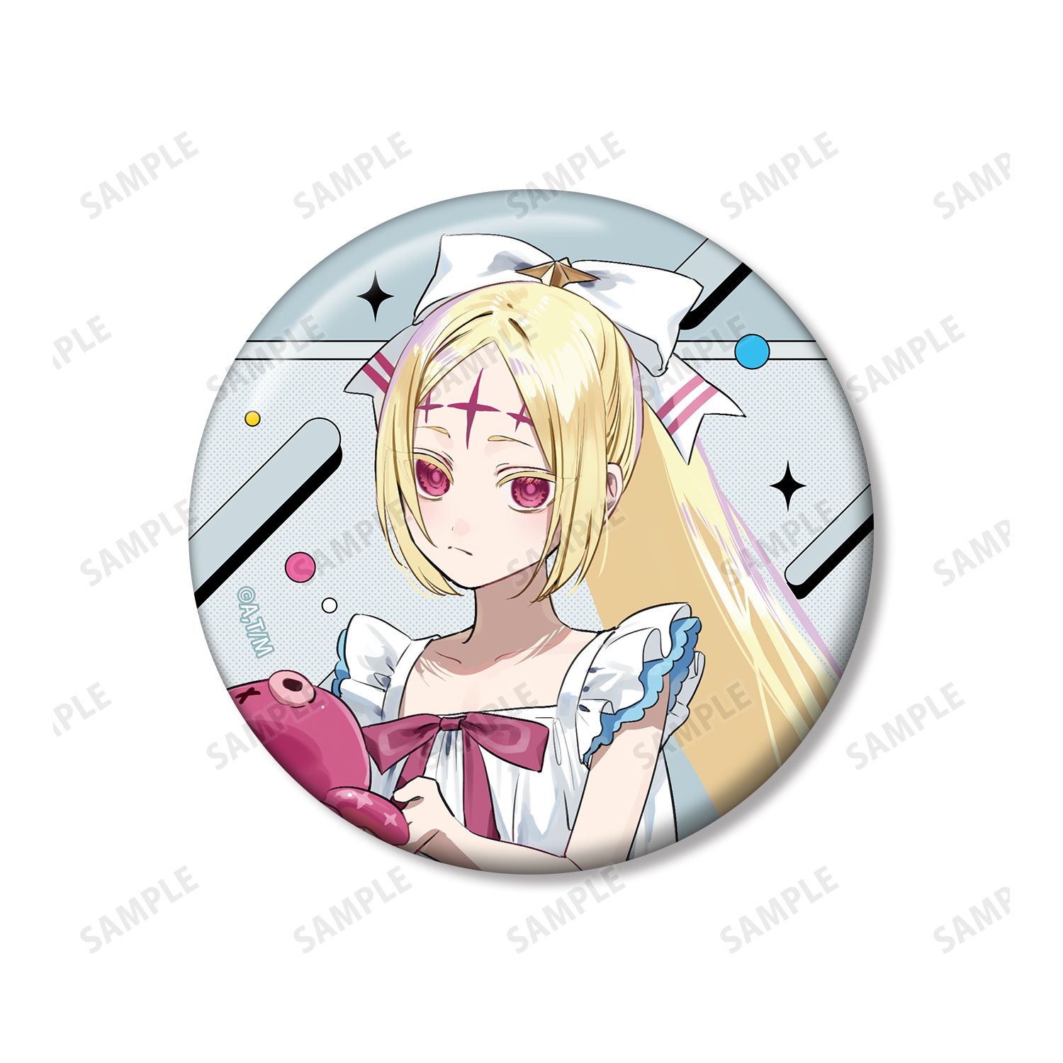 TVアニメ「魔法少女にあこがれて」 千種みのりさんイラスト ネロアリス 水着ver. 推しゴト缶バッジセット 画像 3 | AniSmile