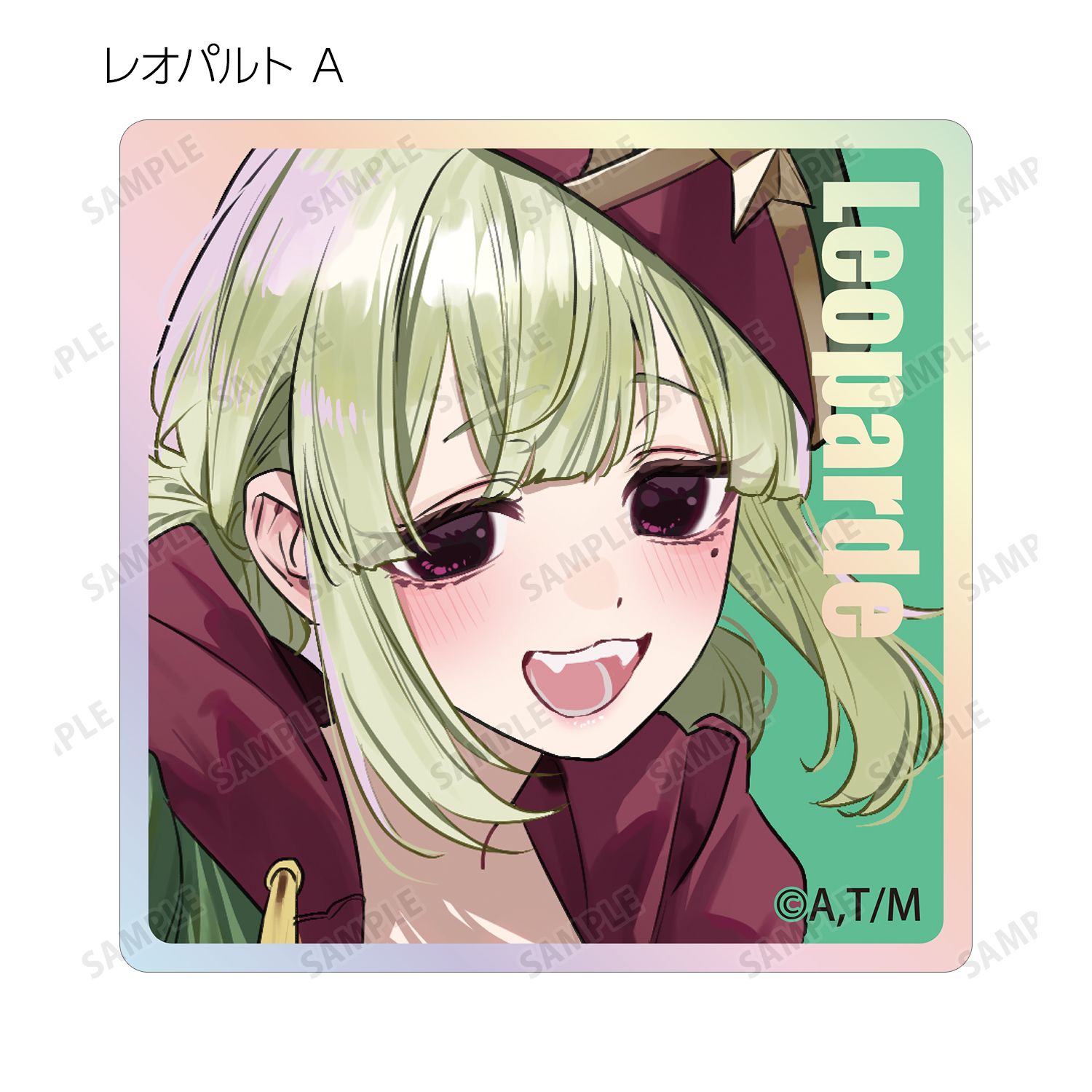 TVアニメ「魔法少女にあこがれて」 千種みのりさんイラスト 水着ver. トレーディングオーロラアクリルタイル(単位/単品) 画像 4 | AniSmile