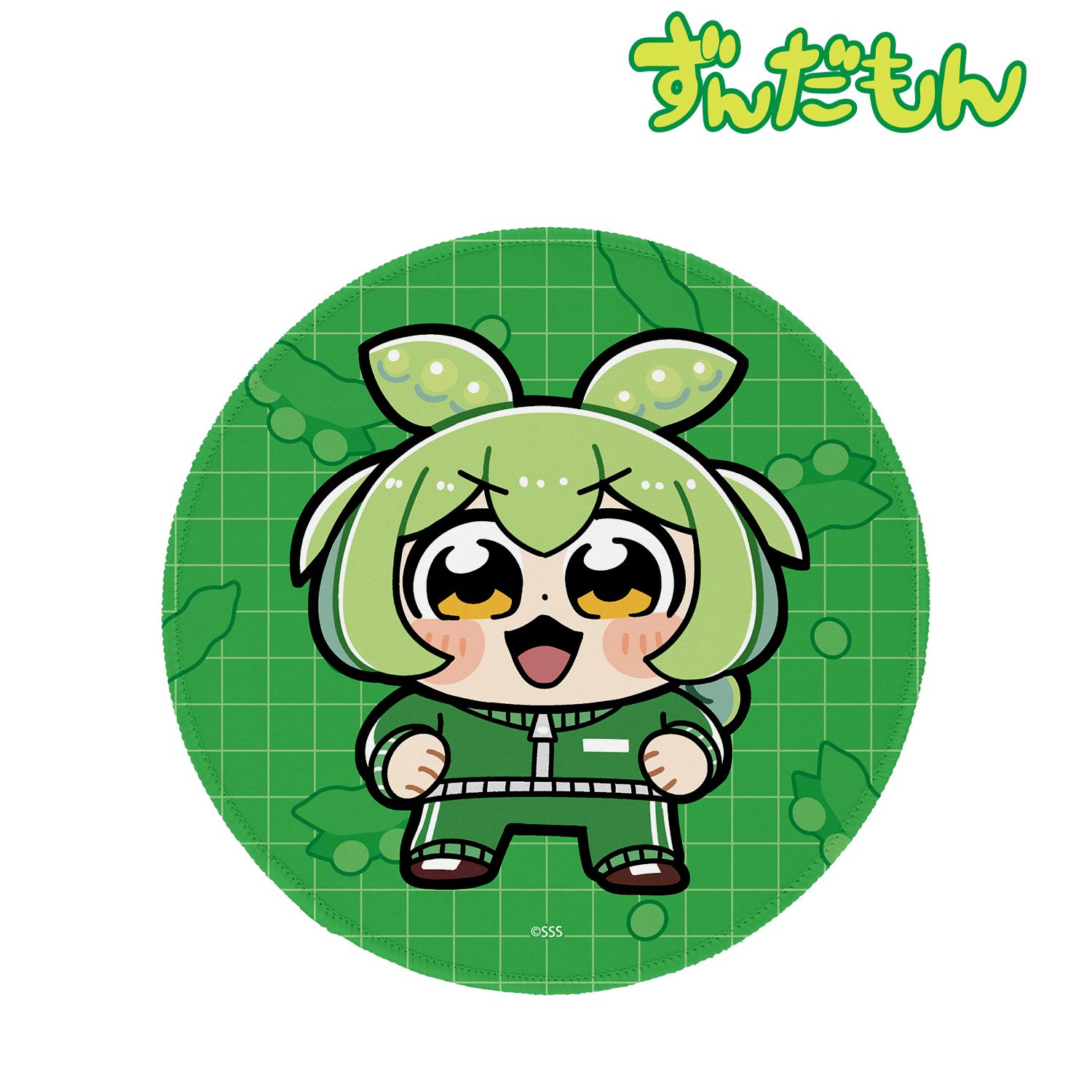 大川ぶくぶさんイラスト ジャージずんだもん スクールver. マウスパッド 画像 2 | AniSmile