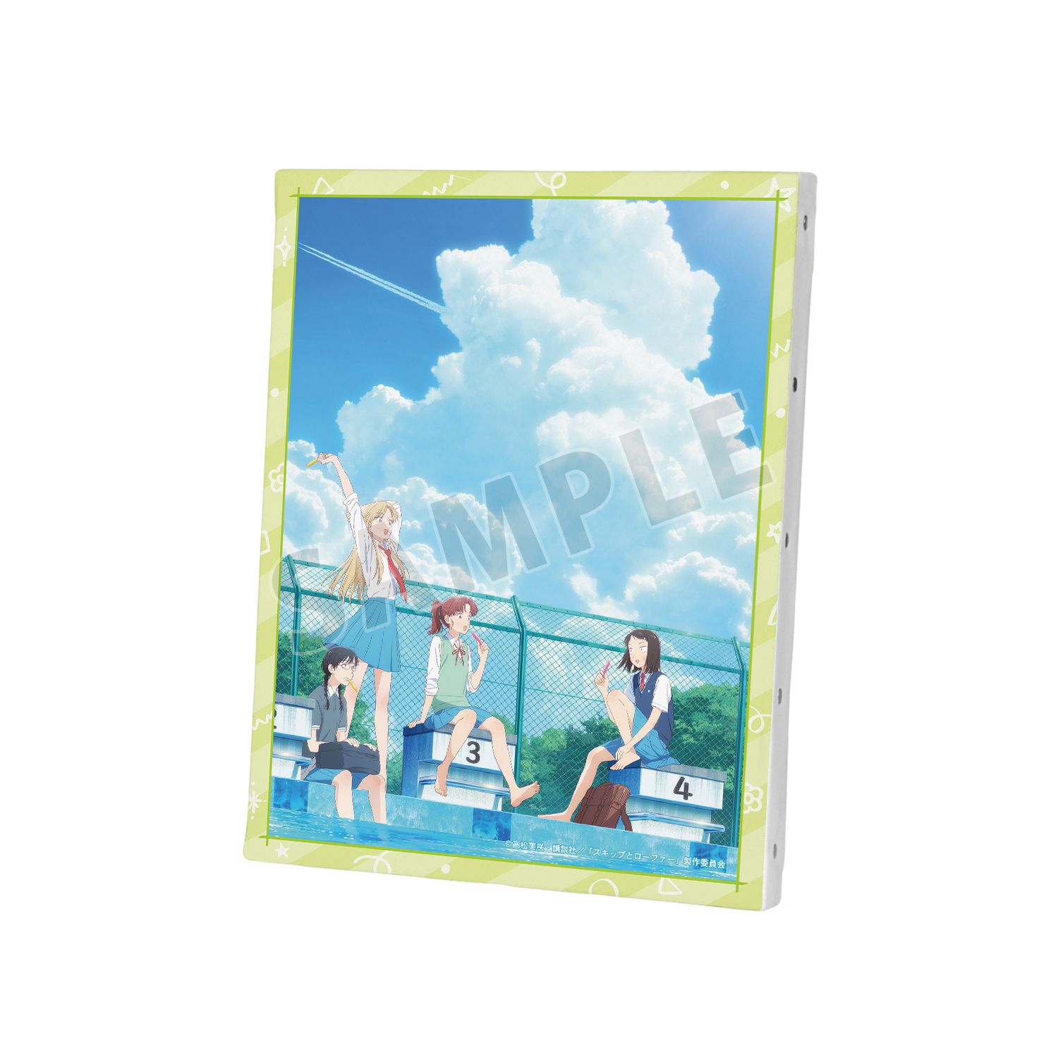 TVアニメ『スキップとローファー』 夏 F0号キャンバスボード - 公式商品画像 | AniSmile