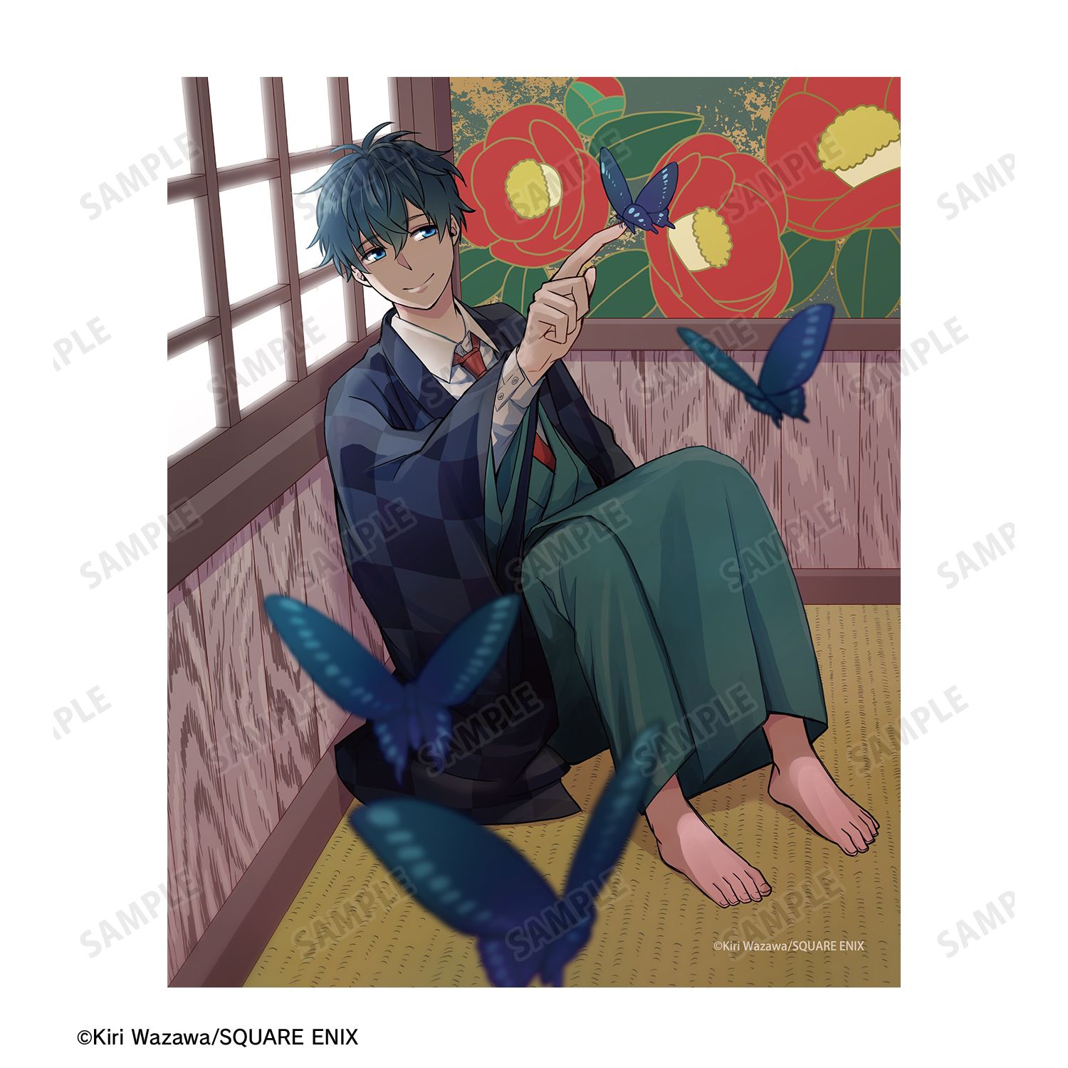 不機嫌なモノノケ庵 芦屋花繪 F3号キャンバスボード 画像 3 | AniSmile
