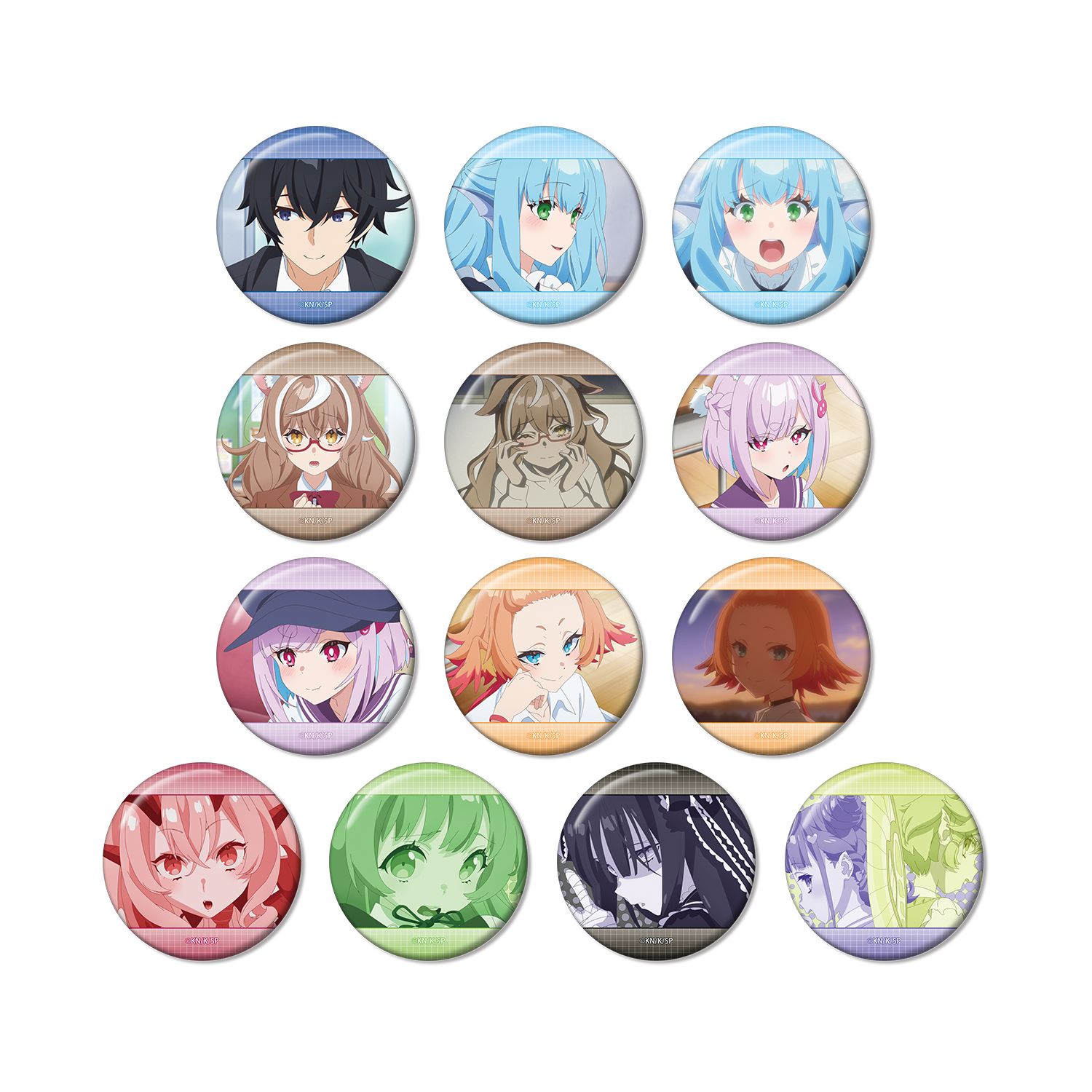 TVアニメ『人外教室の人間嫌い教師』 トレーディング場面写缶バッジ(単位/単品) - 公式商品画像 | AniSmile