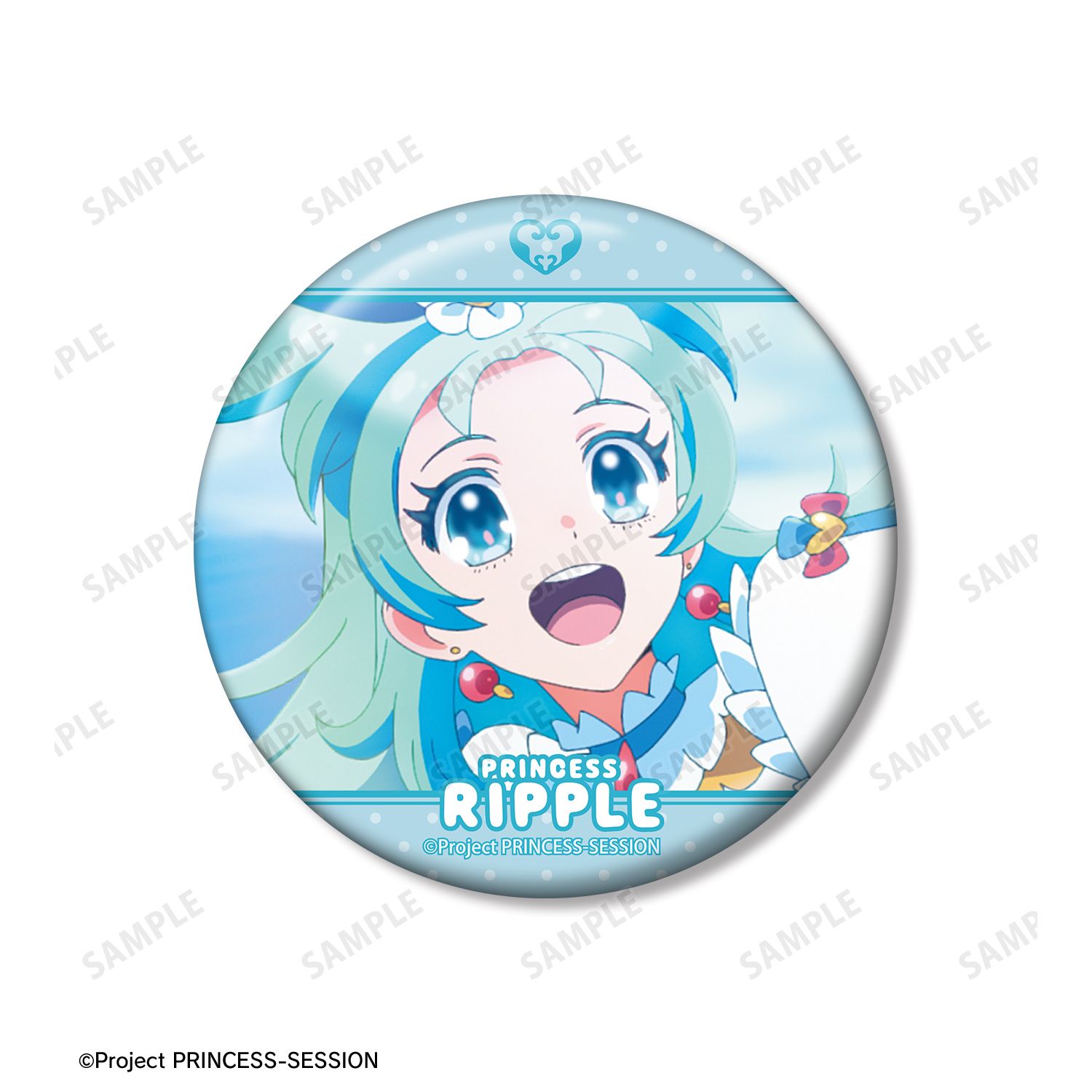 プリンセッション・オーケストラ プリンセス・リップル 75mm推しゴト缶バッジセット 画像 3 | AniSmile