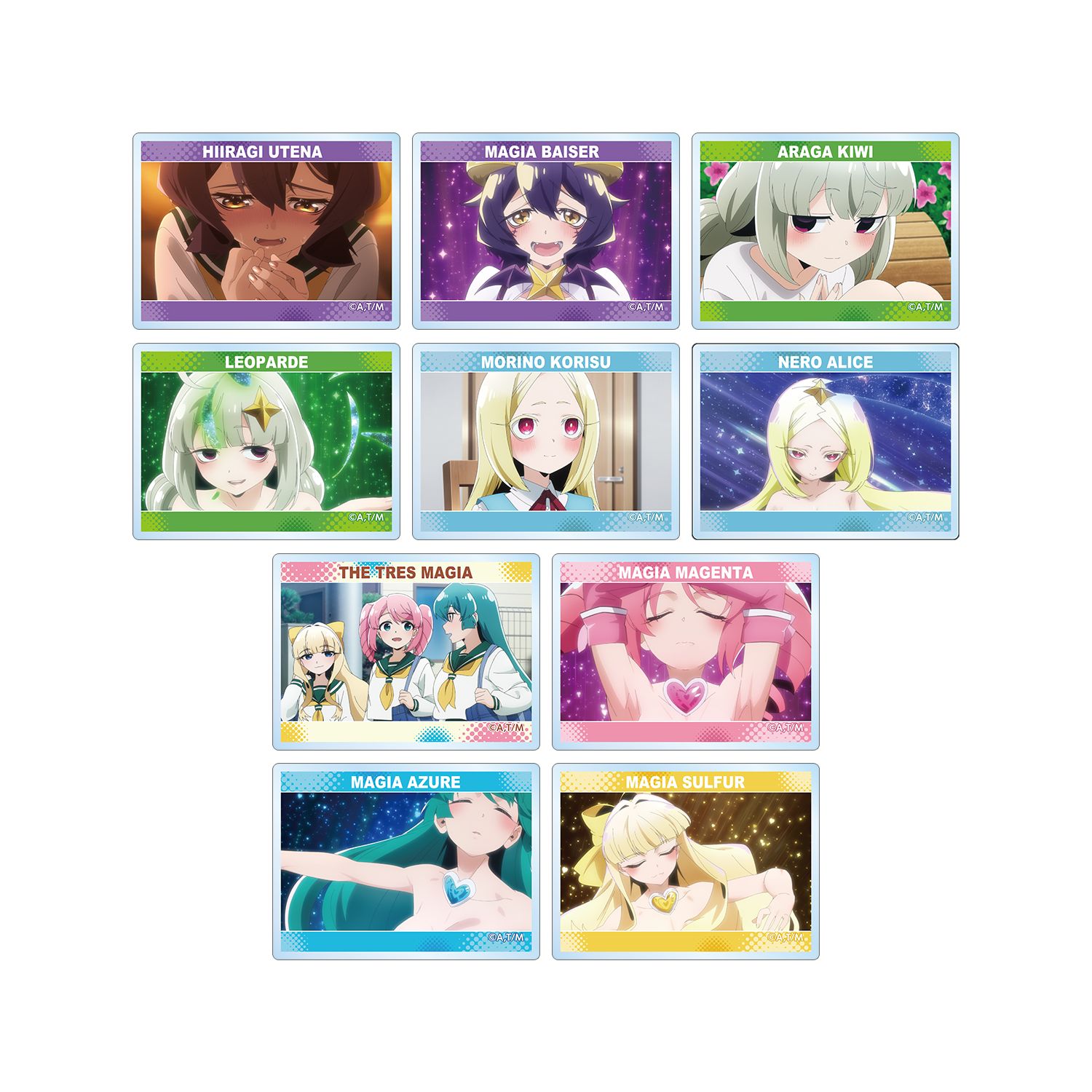 TVアニメ「魔法少女にあこがれて」 トレーディング場面写アクリルカード(単位/単品) - 公式商品画像 | AniSmile