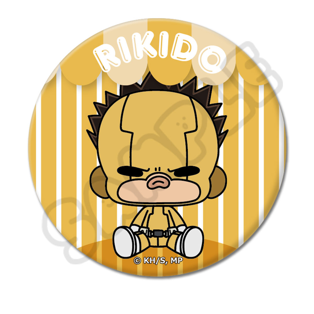 アニメ『僕のヒーローアカデミア』POTEmocho 第3弾 丸形缶バッジ(57mm) PM-YE(砂藤力道) 画像 2 | AniSmile
