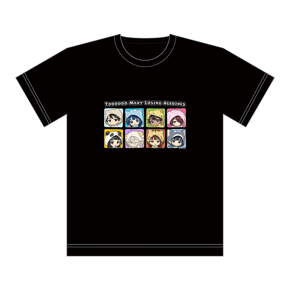 [負けヒロインが多すぎる!]Tシャツ(ケモミミパーカー)Mサイズ 画像 2 | AniSmile