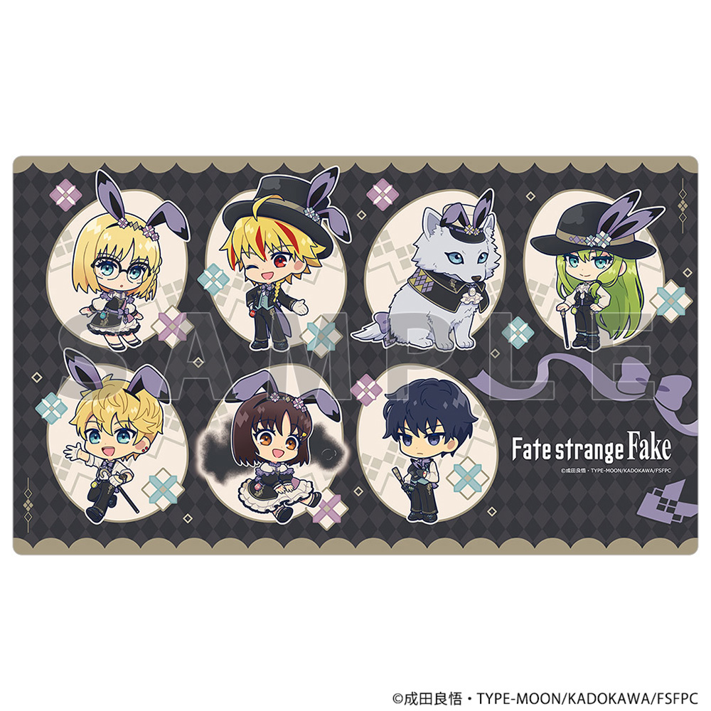 [Fate/strange Fake]ラバーマット(ミニキャラ) 画像 2 | AniSmile