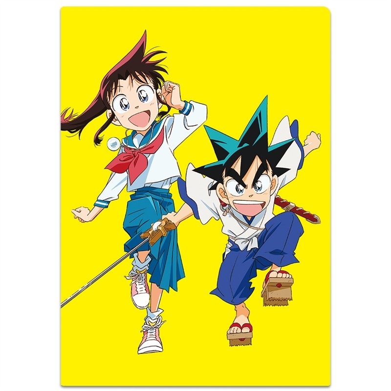 真・侍伝 YAIBA クリアファイル 刃&さやか vol.1 画像 2 | AniSmile