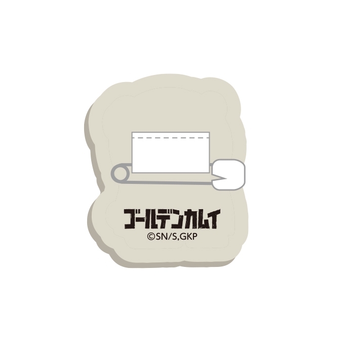 ゴールデンカムイ どうぶつフォーゼ-はらっぱ- 刺繍ワッペンバッジ1.杉元佐一 画像 2 | AniSmile