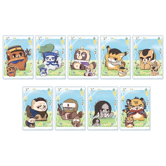 ゴールデンカムイ どうぶつフォーゼ-はらっぱ- ミニブロマイド&硬質カードケースコレクション Abox - 公式商品画像 | AniSmile