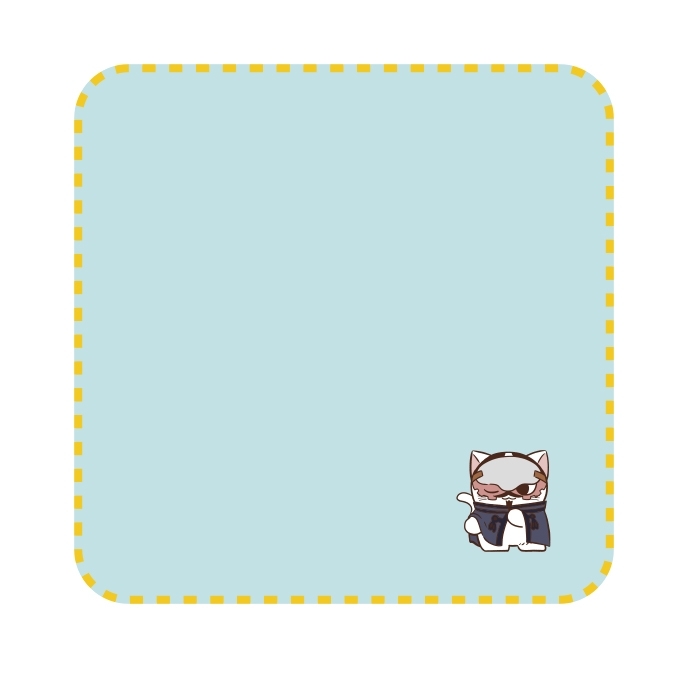 ゴールデンカムイ どうぶつフォーゼ-はらっぱ- タオルハンカチ4.鶴見中尉 - 公式商品画像 | AniSmile