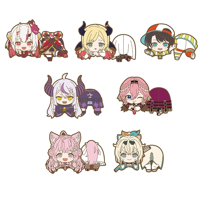 ホロライブ のっかりラバークリップ♯3 - 公式商品画像 | AniSmile